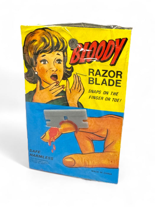 Razor Blade Through Finger