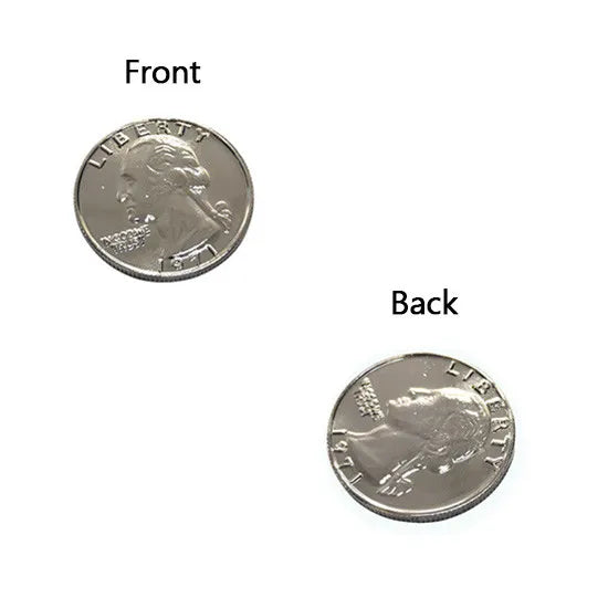 Double Sided Quarter Dollar (Heads) - MHM