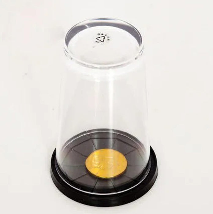 Coin Thru Glass (With Plastic Cup, Small)