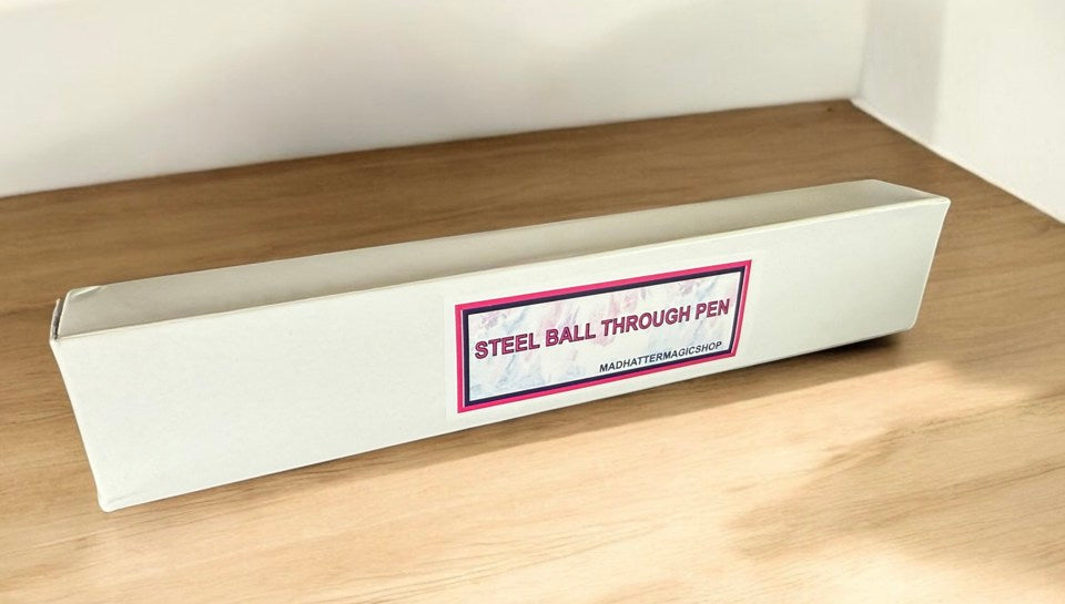 Steel Ball Through Pen