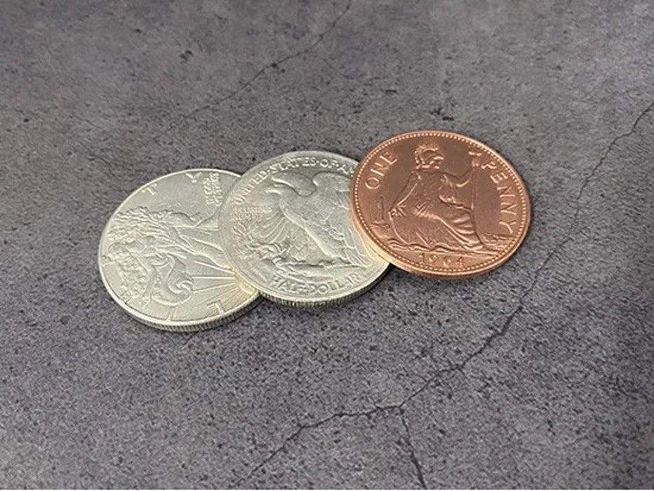 Digital Dissolve (Walking Liberty Half Dollar)