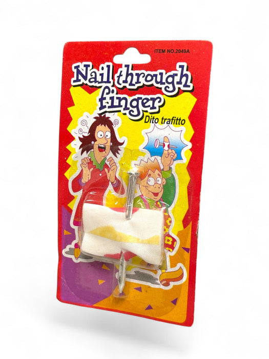 Nail Thru Finger
