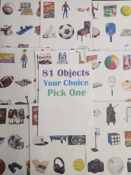 Eighty One Objects (Balls) 81 objects - MHM Exclusive - Mind reading