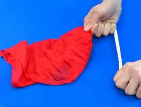 Rope To Silk Economy -White Rope - Trick (MHM)
