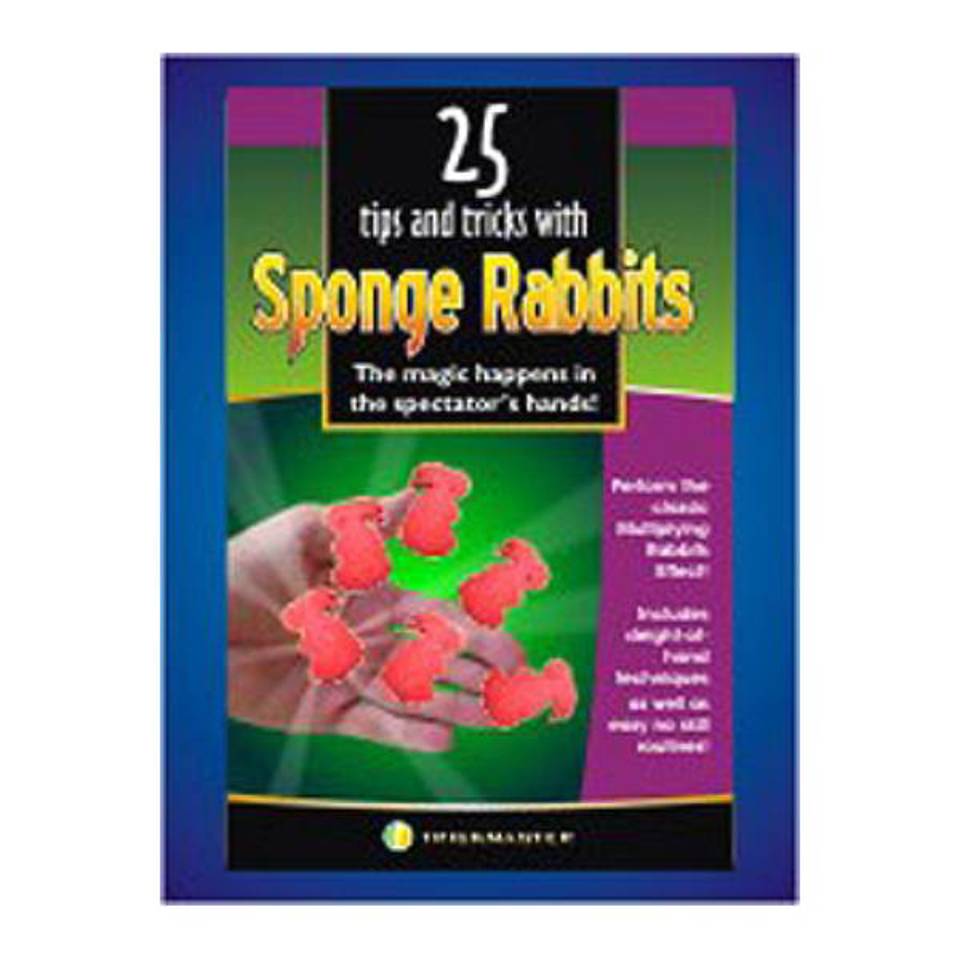 Sponge Rabbit Set with Book - Madhatter Magic Shop