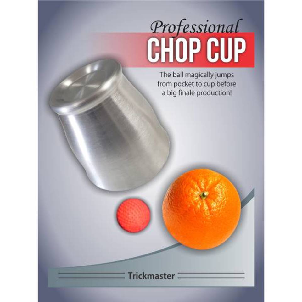Post Chapper Cup Chop Cup Pro Aluminum Large Mouth - Madhatter Magic Shop