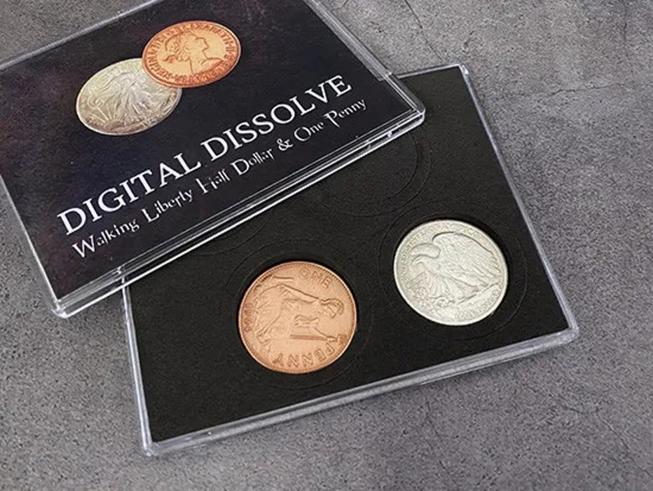 Digital Dissolve (Walking Liberty Half Dollar)