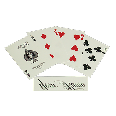 Tattoos (Three of Diamonds) 10 pk.