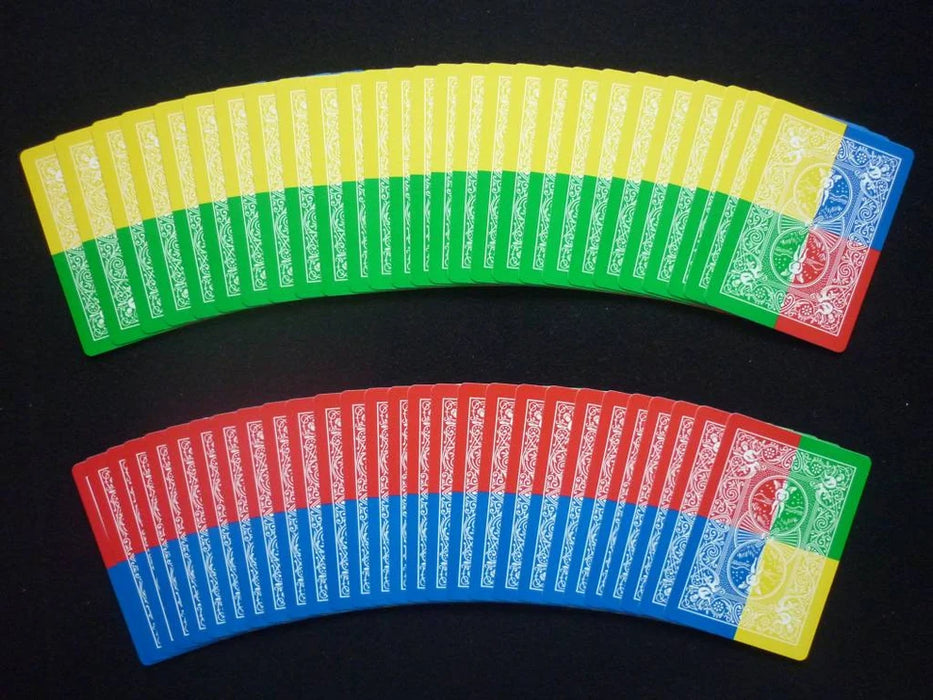 ELECTRIC DECK DELUXE (Tetra 4 color fanning) by Ronjo - Trick - MHM (Copy)