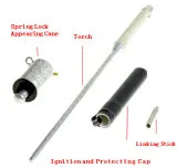 Flaming Torch to Cane - Red