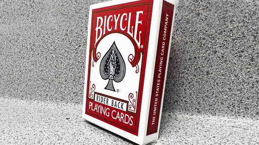 giant bicycle playing cards Bicycle 2 Faced Red (Mirror Deck Same on both sides) Playing Card