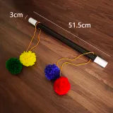 Pom Pom Magic Wand - aka Pom Pom Prayer Stick - MHM