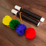 Pom Pom Magic Wand - aka Pom Pom Prayer Stick - MHM