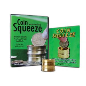 COIN SQUEEZE (BRASS) with DVD (watch video)