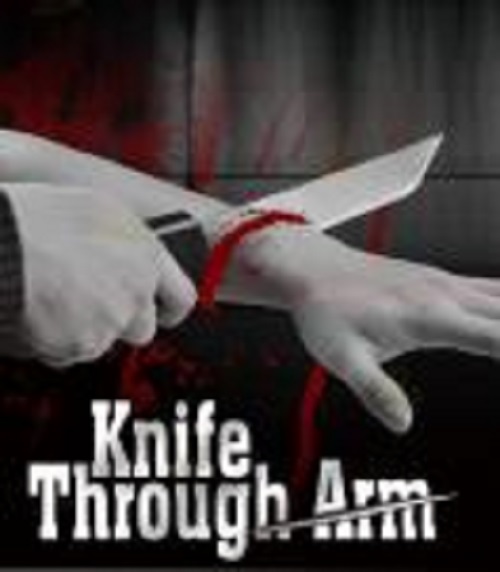 Knife Through Arm Trick (watch video)