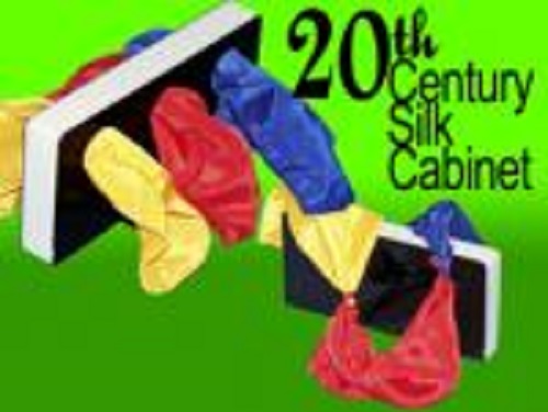 20th Century Silk Cabinet with Silks