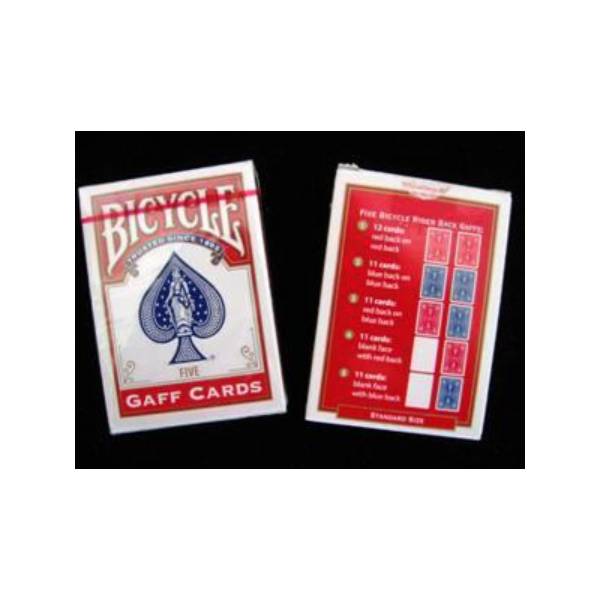 BICYCLE VARIETY GAFF DECK (Poker Size)