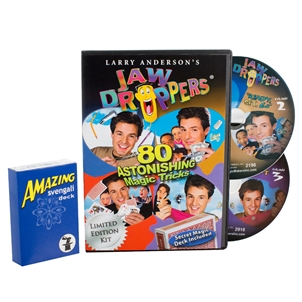 Jaw Droppers Kit 80 Tricks (4 DVDs + Svengali Deck)