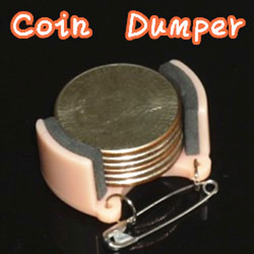 Coin Dumper Flesh Color Half Dollar