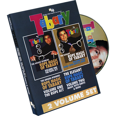 Tabary Rope Magic Vol. 1 and Vol. 2 2 DVD Set