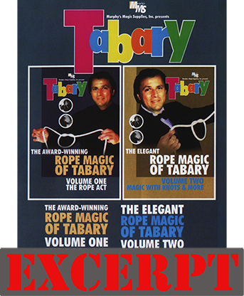 Ring & Rope video DOWNLOAD (Excerpt of Tabary (1 & 2 On 1 Disc) 2 vol. combo DVD)