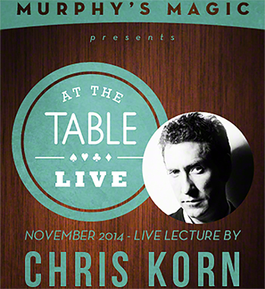 At the Table Live Lecture Chris Korn 11/12/2014 video DOWNLOAD