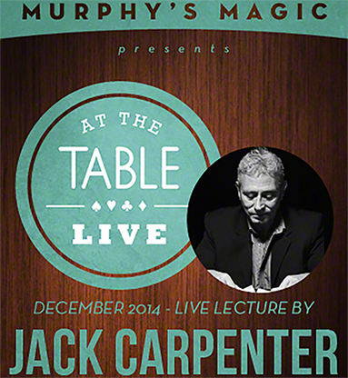 At the Table Live Lecture Jack Carpenter 12/3/2014 video DOWNLOAD