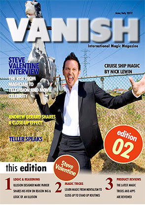 VANISH Magazine June/July 2012 Steve Valentine eBook DOWNLOAD