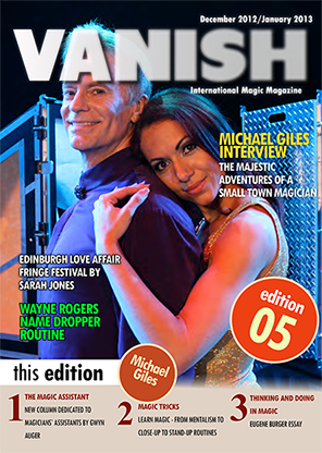 VANISH Magazine December 2012/January 2013 Michael Giles eBook DOWNLOAD