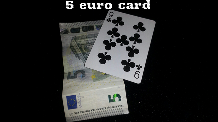 5 euro card by Emanuele Moschella video DOWNLOAD