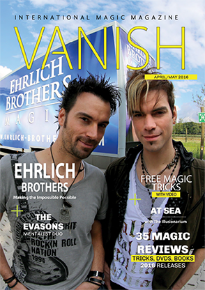 VANISH Magazine April/May 2016 Ehrlich Brothers eBook DOWNLOAD