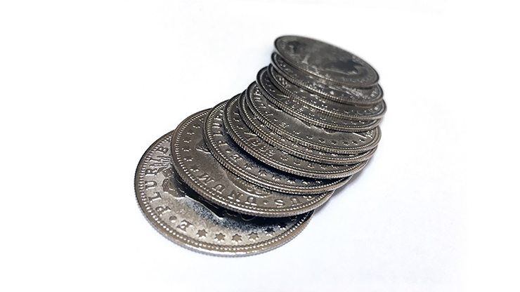Palming Morgan Dollar Replica (10 Coins)