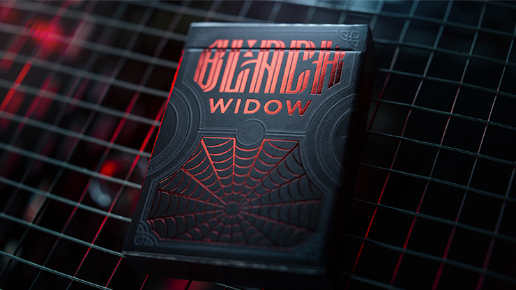 Black Widow Playing Cards (watch video)