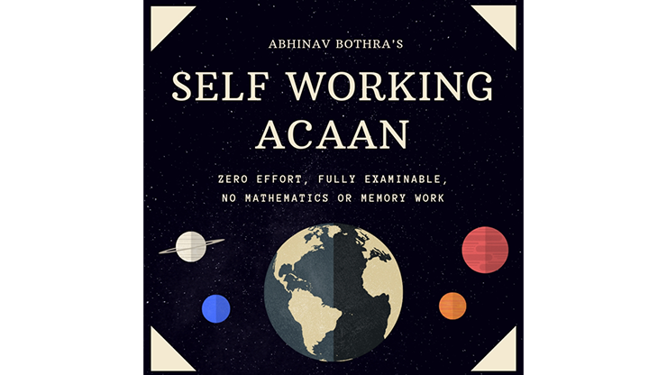 Self Working ACAAN by Abhinav Bothra Mixed Media DOWNLOAD