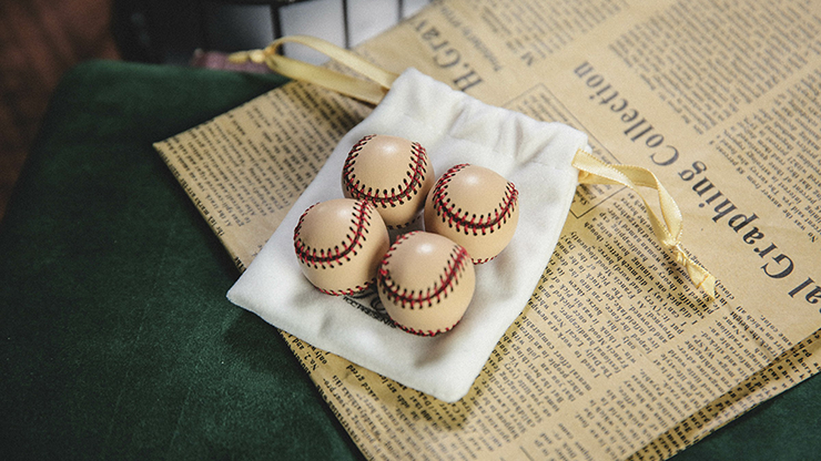 Leather Baseball Combo Set for Cups and Balls