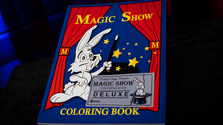 MAGIC SHOW Coloring Book DELUXE - 4 Way (watch video)