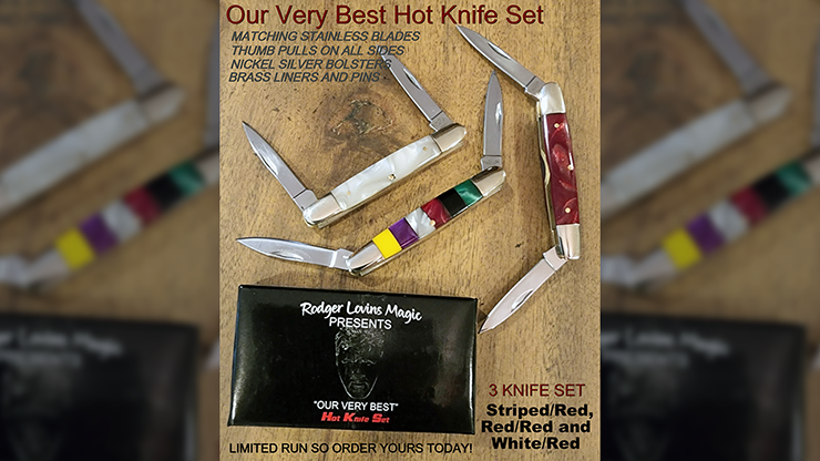 OUR VERY BEST Hot Knives Set by Rodger Lovins