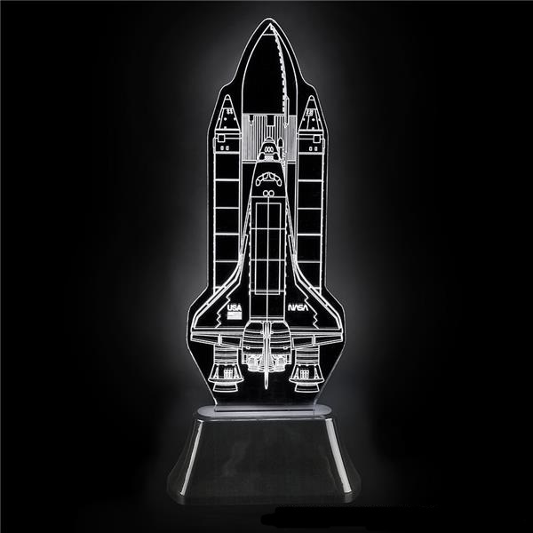 11\" 3D Laser Light Shuttle (case of 24)