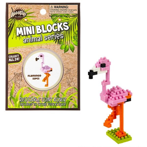 Mini Blocks Flamingo (case of 60)