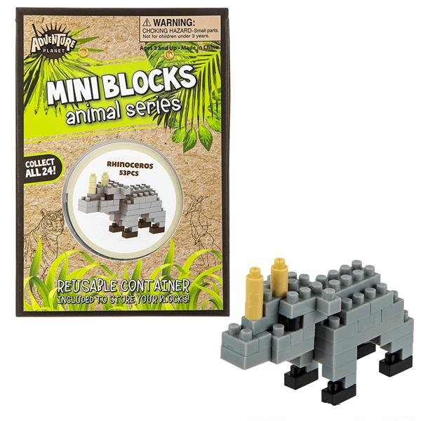 Mini Blocks Rhino (case of 60)