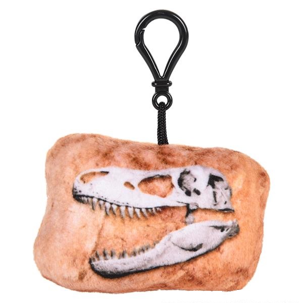 4" Dino Fossil Backpack Clip with Sound (case of 60)