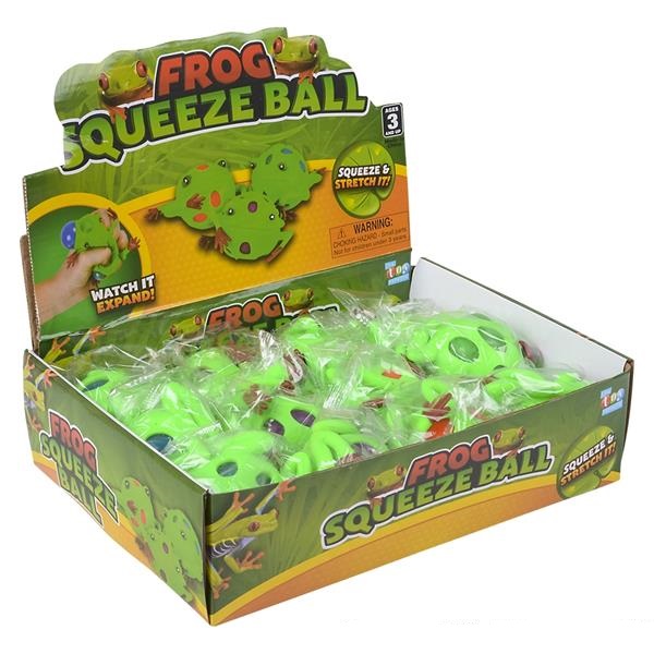 3" Frog Squeeze Ball (case of 96)