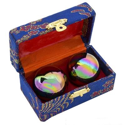 1.5\" Rainbow Health Balls (case of 20 sets)