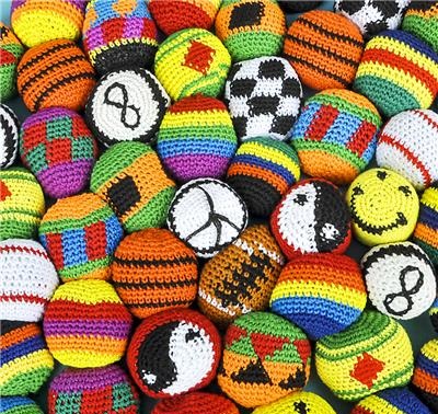 2\" Knitted Footbag Mix (case of 288)