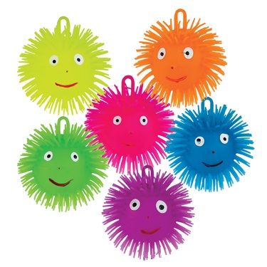 5\" Puffer Ball with Eyes (case of 96)