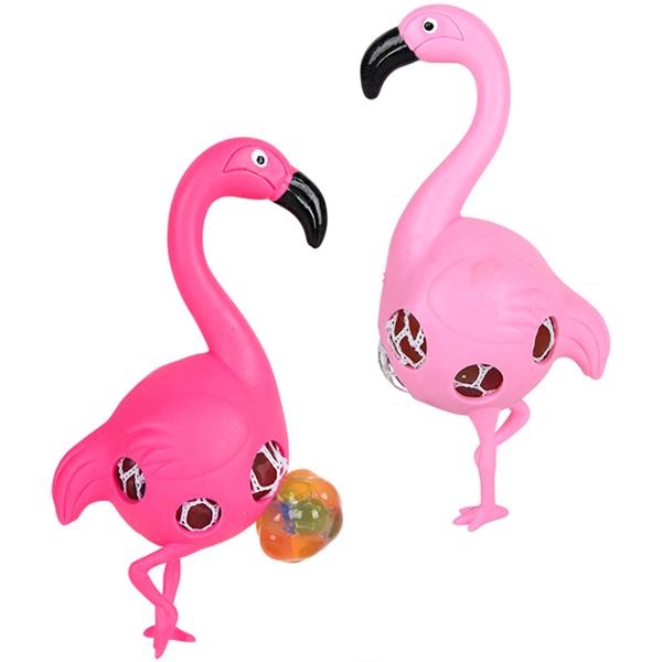 6" Squeezy Bead Flamingo Ball (case of 144)