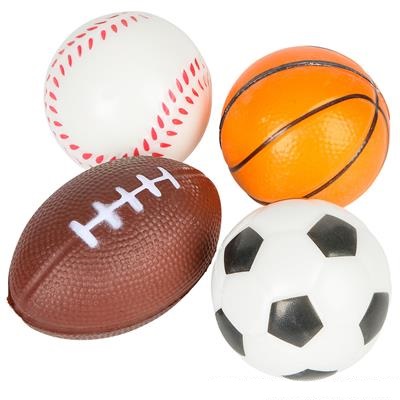 2.5\" Stress Squeeze Sports Ball (case of 288)