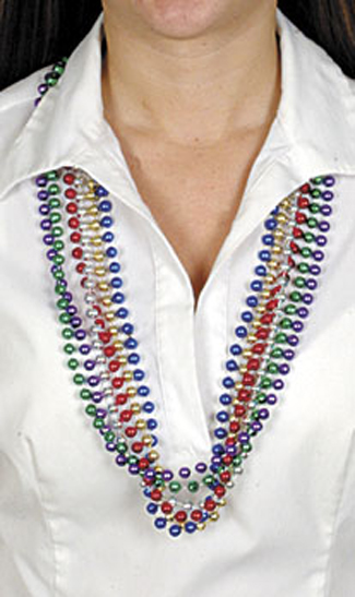 Mardi Gras Beads 33in (12 Pieces)