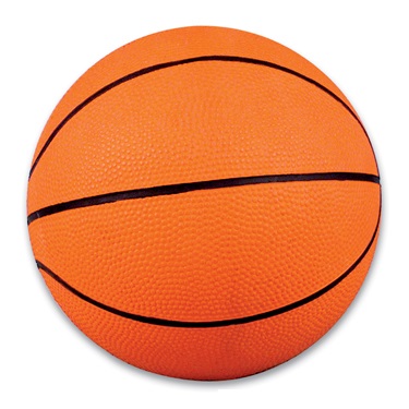 7\" Orange Mini Basketball (case of 50)