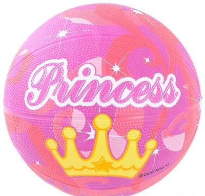 7" Princess Mini Basketball (case of 50)